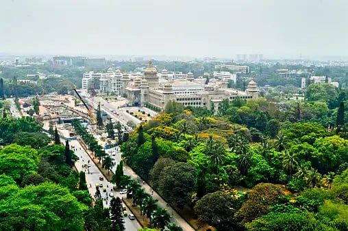 / iStock : The city of Bangalore