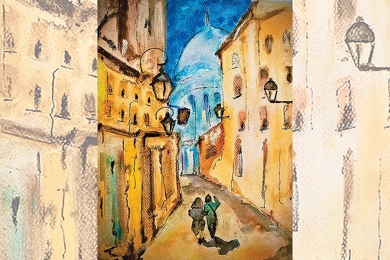 Naples has an interesting connection with Diego Maradona - Illustration: Nitin Chaudhary