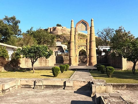 A look at the Badal Mahal Gate