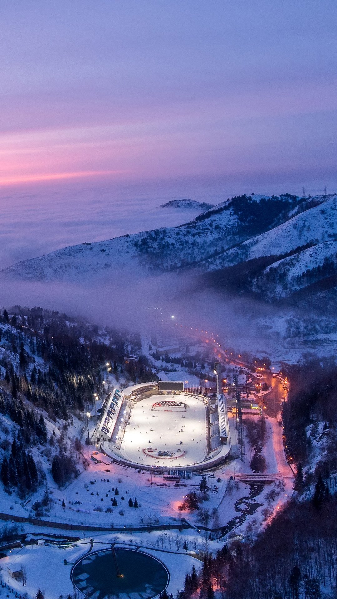 Medeu Ice Skating Rink And Ski Resort