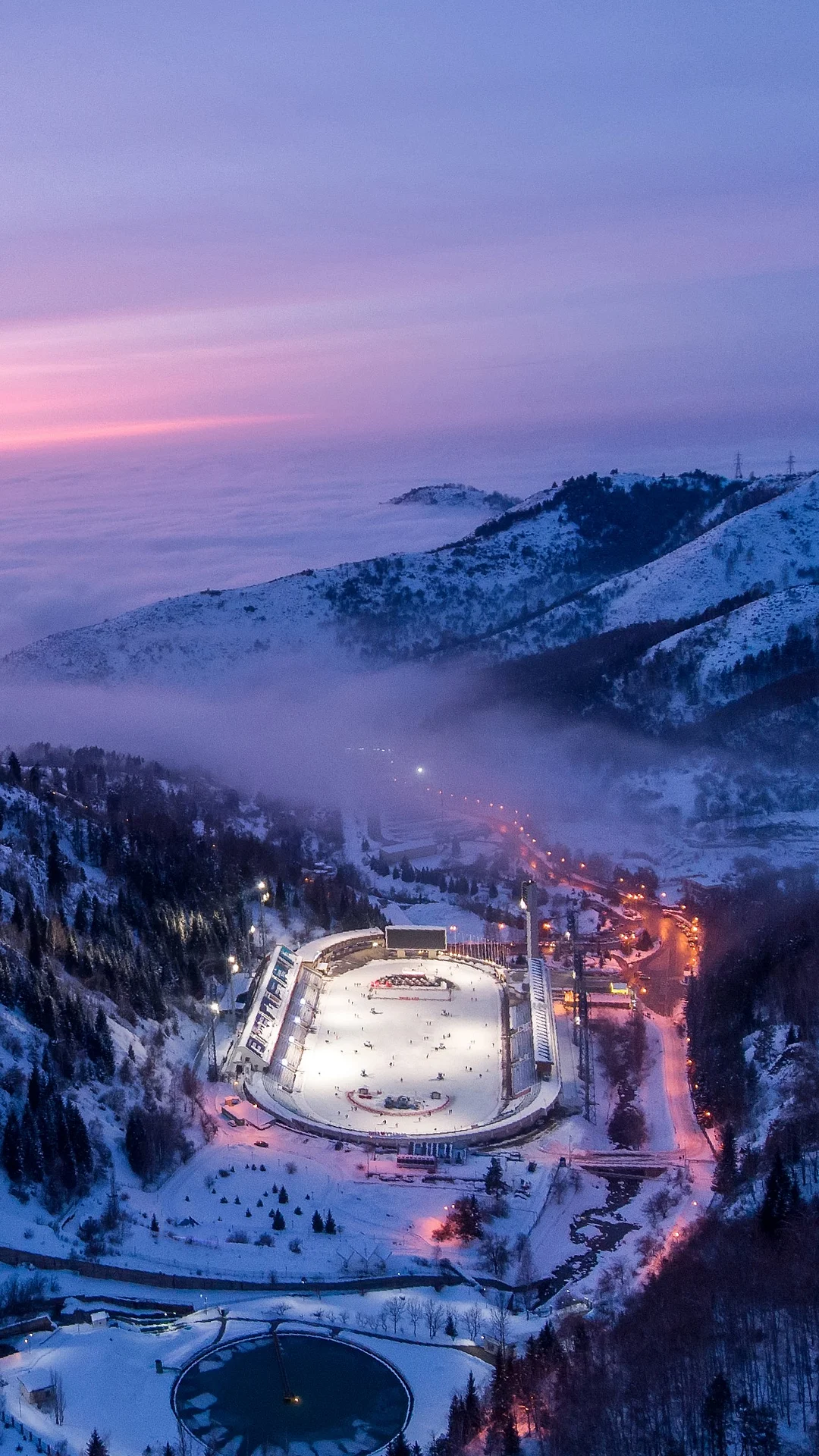 Medeu Ice Skating Rink And Ski Resort