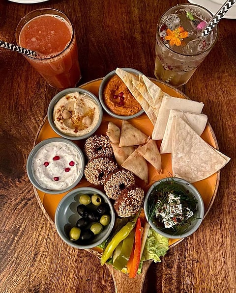 Mezze and cocktails at Summer House