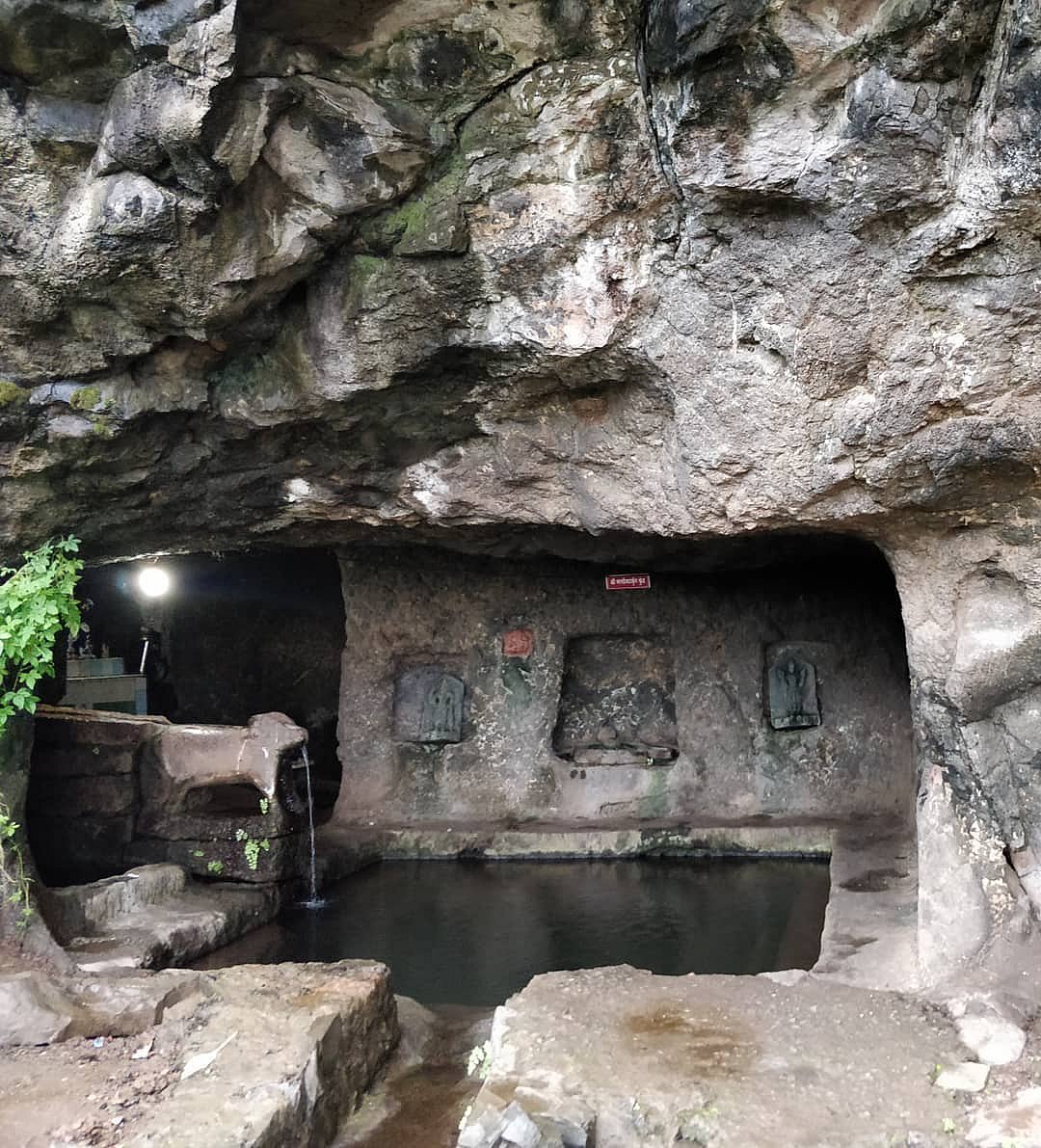 A view of Rajpuri Caves