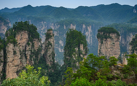 Zhangjiajie National Park aka Floating Mountains