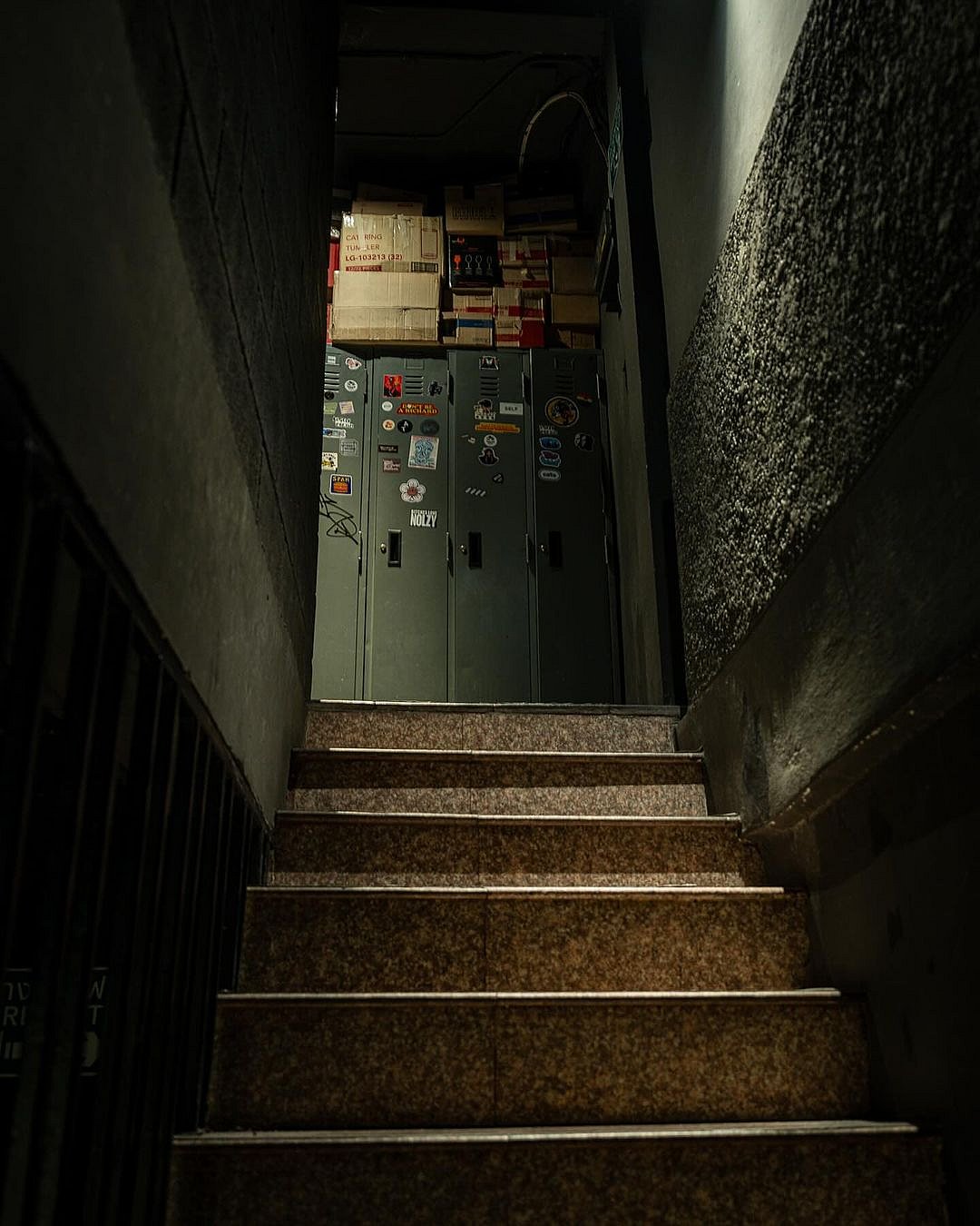 Find The Locker Room is hidden in plain sight behind a room full of lockers