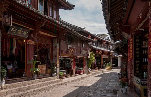 Heritage shops in Yunnan