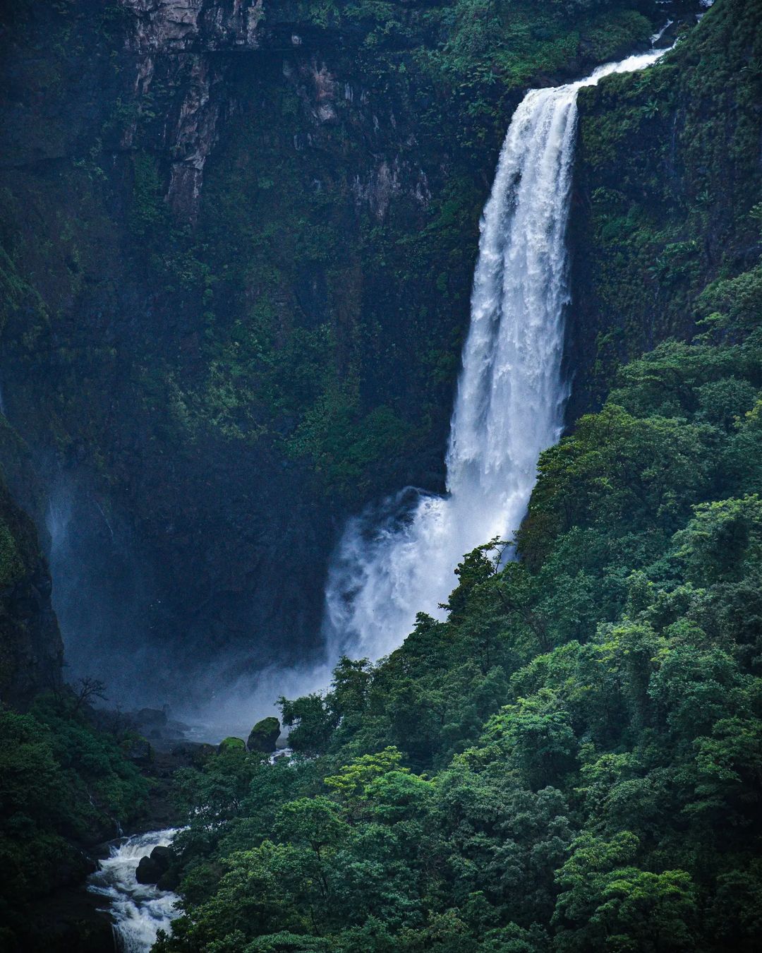 Kune Falls in Lonavala
