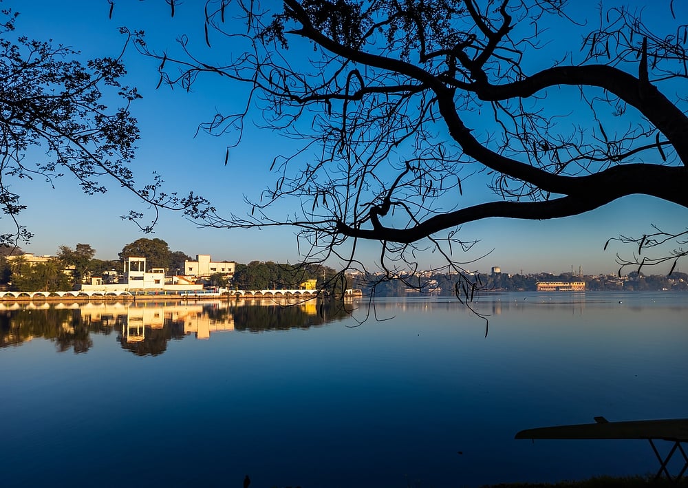 The lower lake in Bhopal