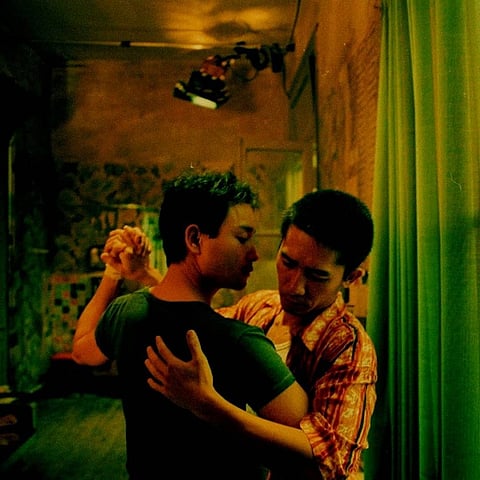 A shot from the film "Happy Together"