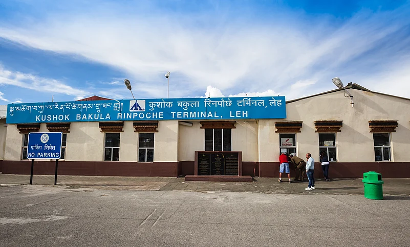 Under normal conditions, the Kushok Bakula Rimpochee Airport sees around 15-16 aircraft arrivals and departures daily
