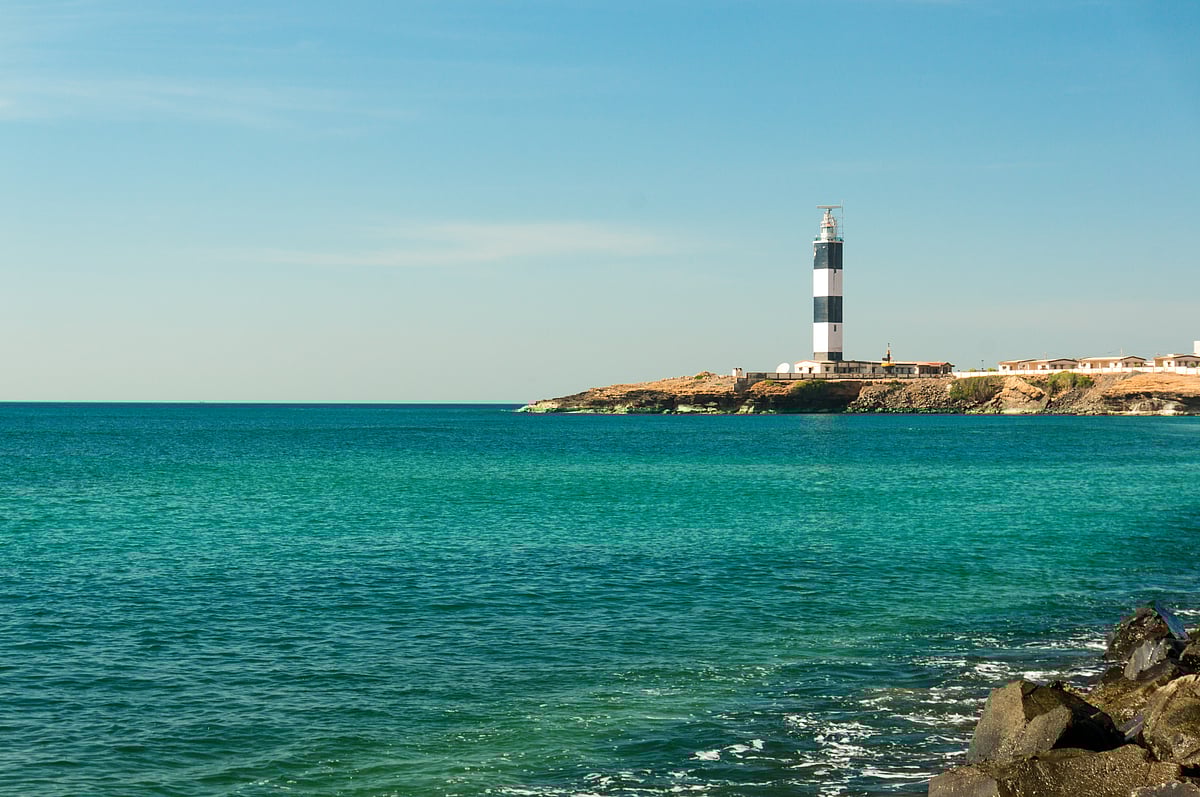 The Dwarka Lighthouse in Gujarat