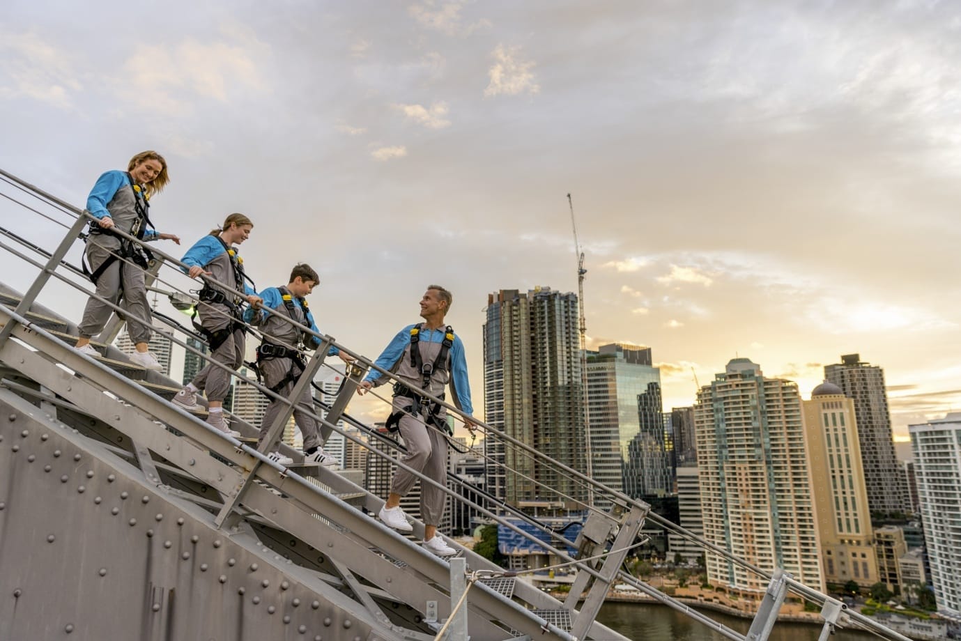 Visitors can climb to the highest point of Story Bridge at approximately 80m above sea level on a guided tour, one of only 3 bridges in the world to offer this opportunity