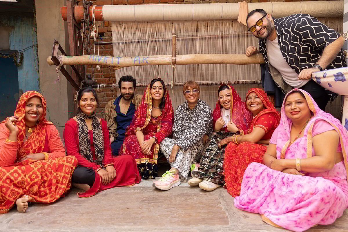 The Jaipur Rugs Artisans Village Tour is a heartwarming journey into the lives of the artisans who make the impressive rugs