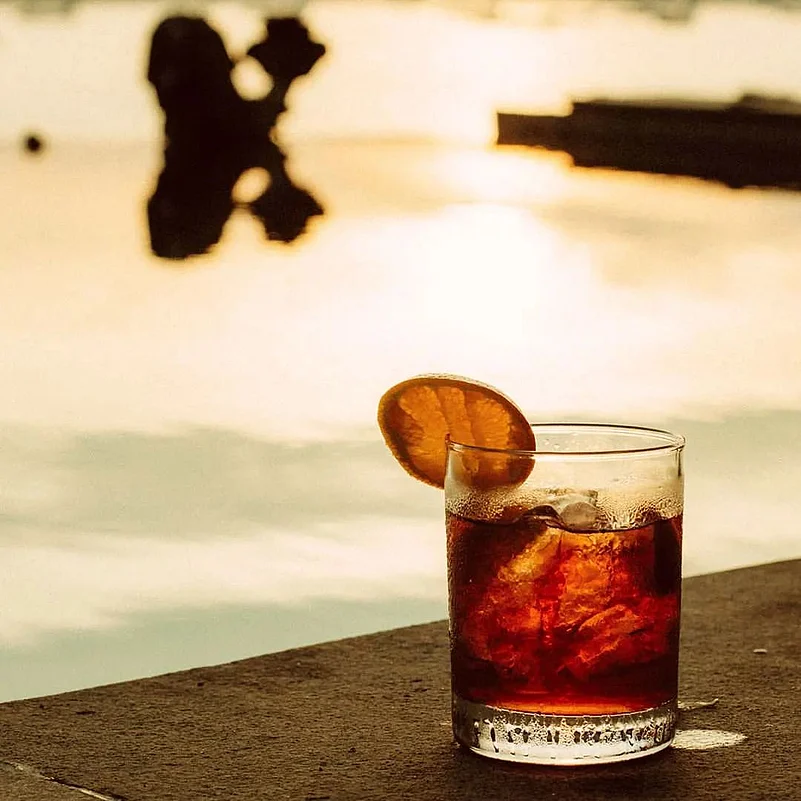 Sip on signature cocktails that celebrate the oceans flavours at Ahilya By The Sea