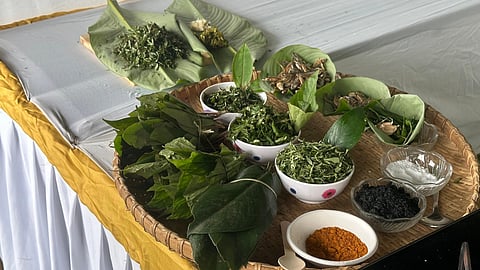 A display of local produce