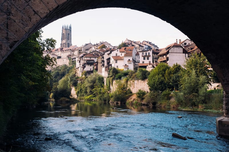 Fribourg is known for its scenic landscape