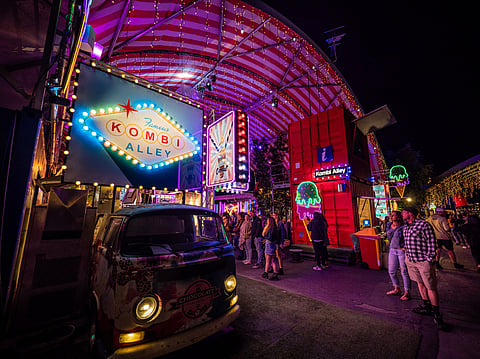 Eat Street Northshore has delectable delights and a wide range of entertainment options, from live music to cabaret performances