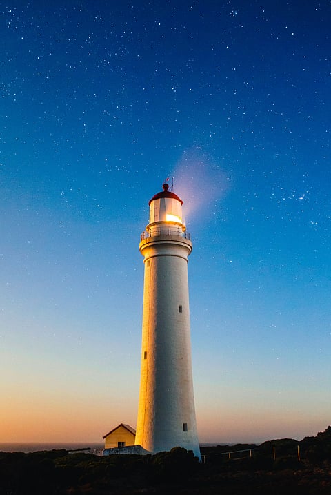 A lighthouse ready to shine for those who are lost