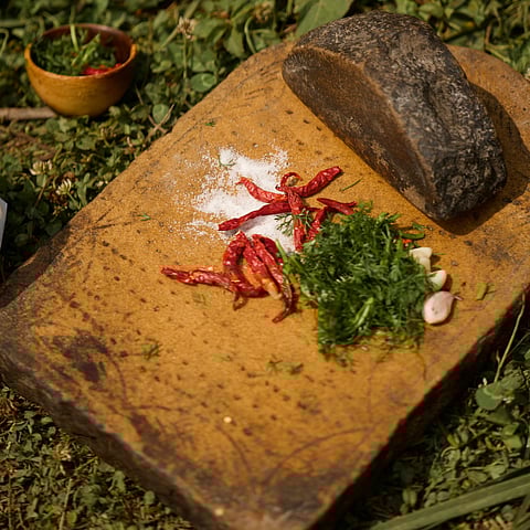 'Silbatta' (rock grinder)