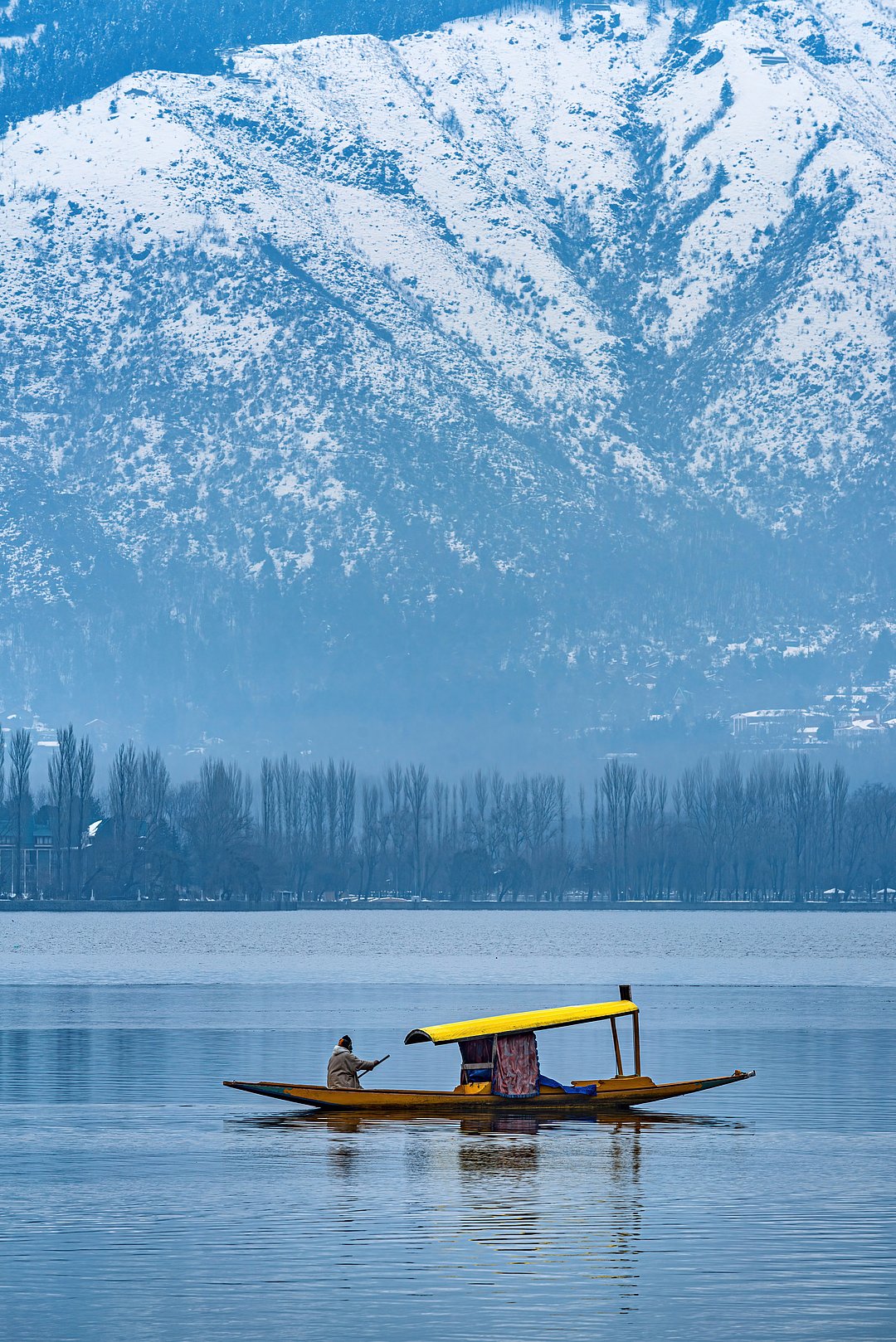 A view of Dal Lake