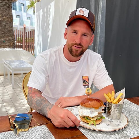 Messi in Ibiza