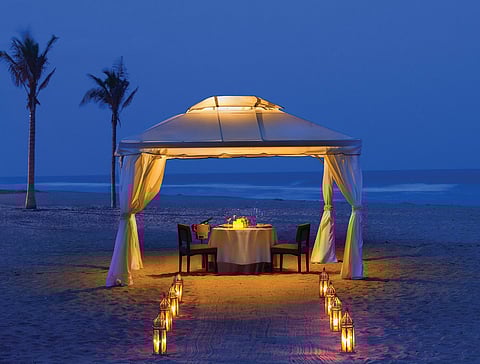 A private meal for two at the InterContinental Chennai Mahabalipuram Resort