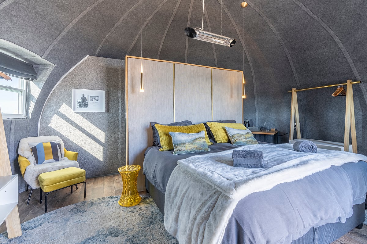 Inside a Whichaway cabin