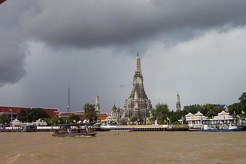 Monsoon rides on the Chao Phraya