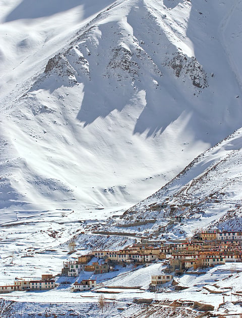 A village in the Pin Valley