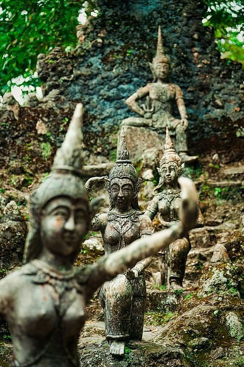 Inside the Secret Buddha Garden
