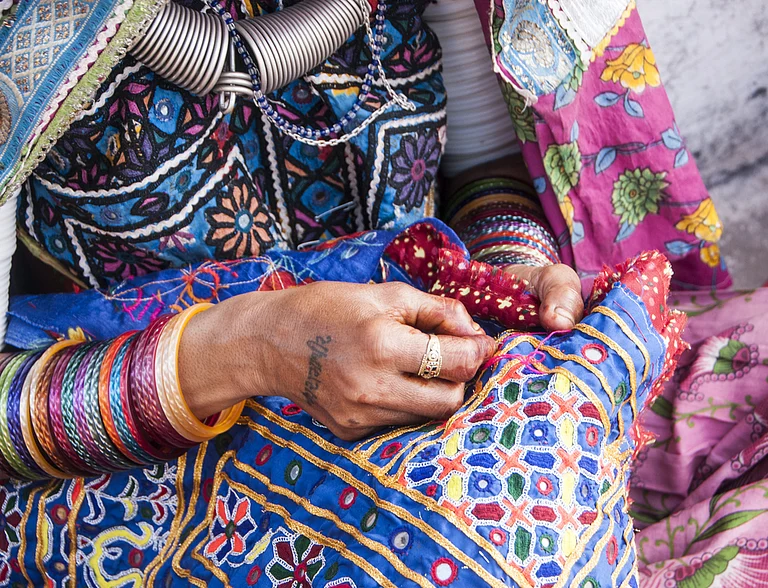 Kutch in Gujarat is known for its various kinds of embroideries - CRS Photo/Shutterstock