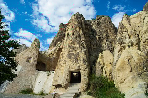 The Dark Church at the Göreme Open-Air Museum