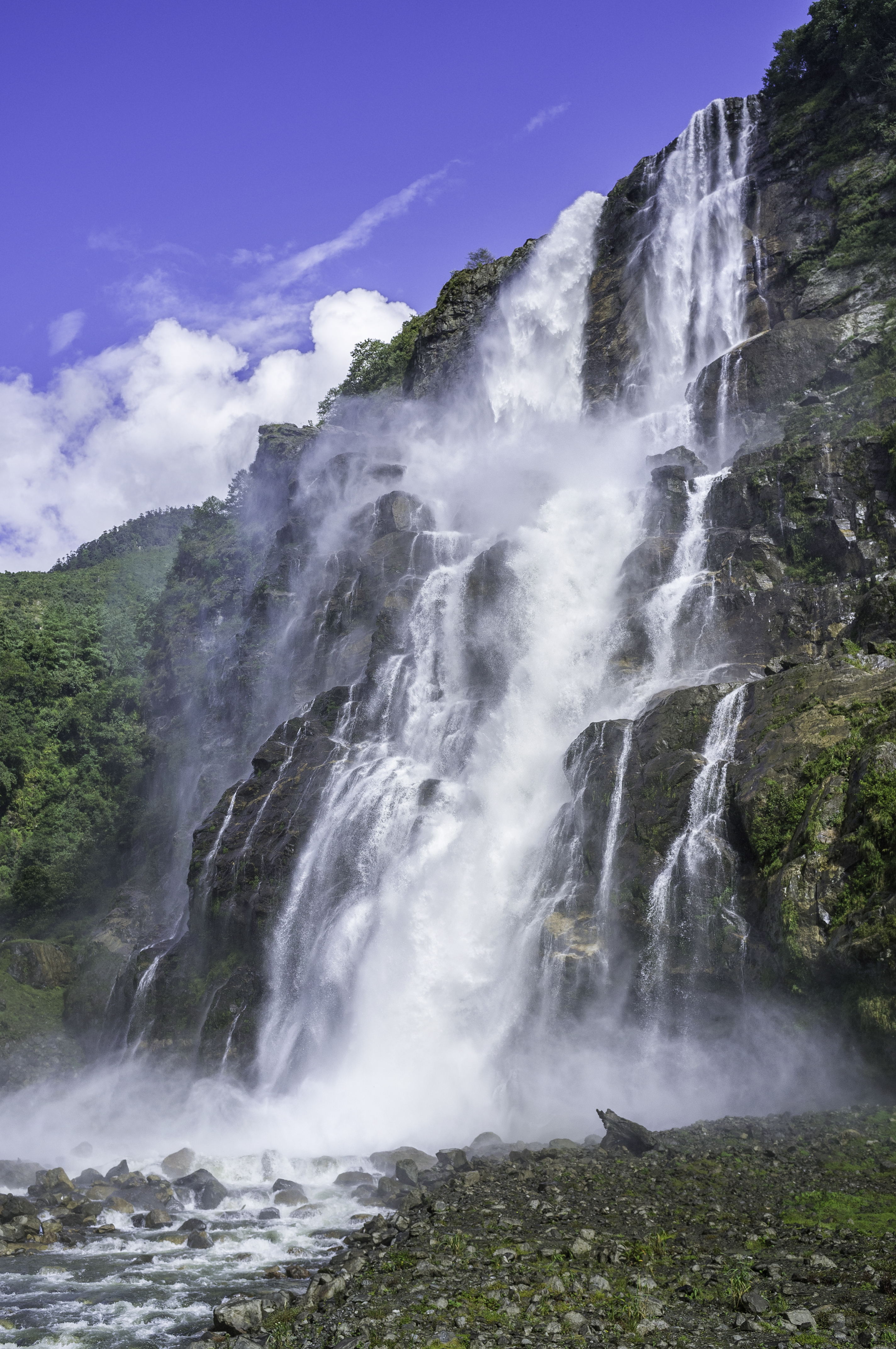 A waterfall in Tawang, Arunachal Pradesh - Shutterstock