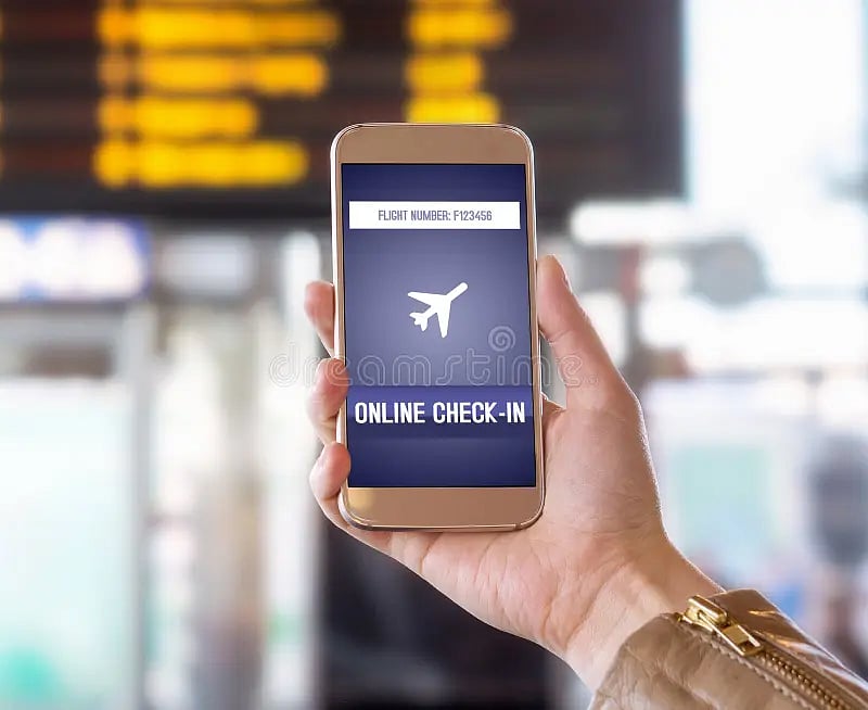 Opt for a web check in for a smooth flight experience