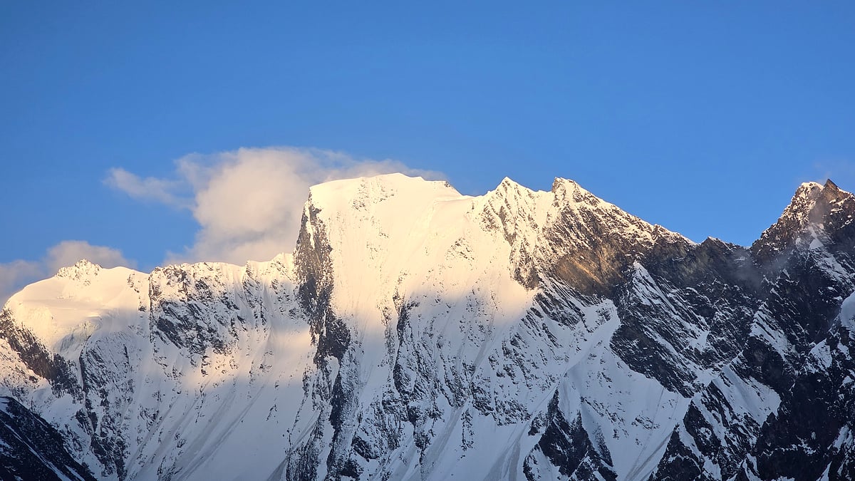 Gupt Parvat in its morning glory