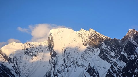 Gupt Parvat in its morning glory