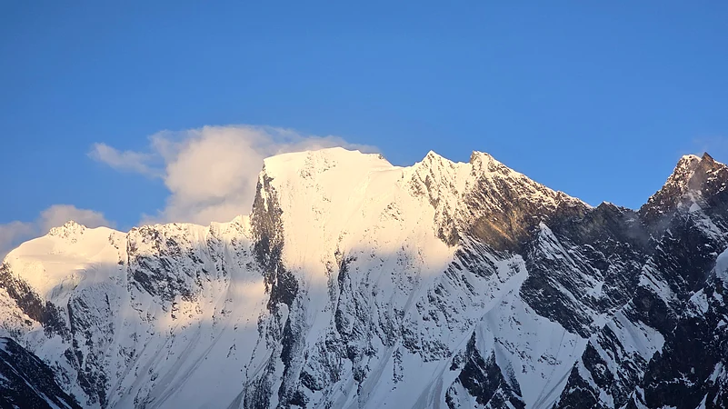 Gupt Parvat in its morning glory