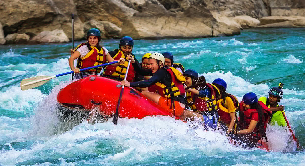 The rapids of the Ganges provide an adrenaline rush and sense of accomplishment as each section is conquered