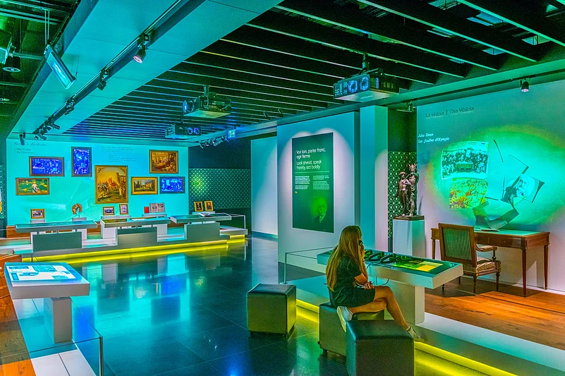 Inside the Olympic Museum