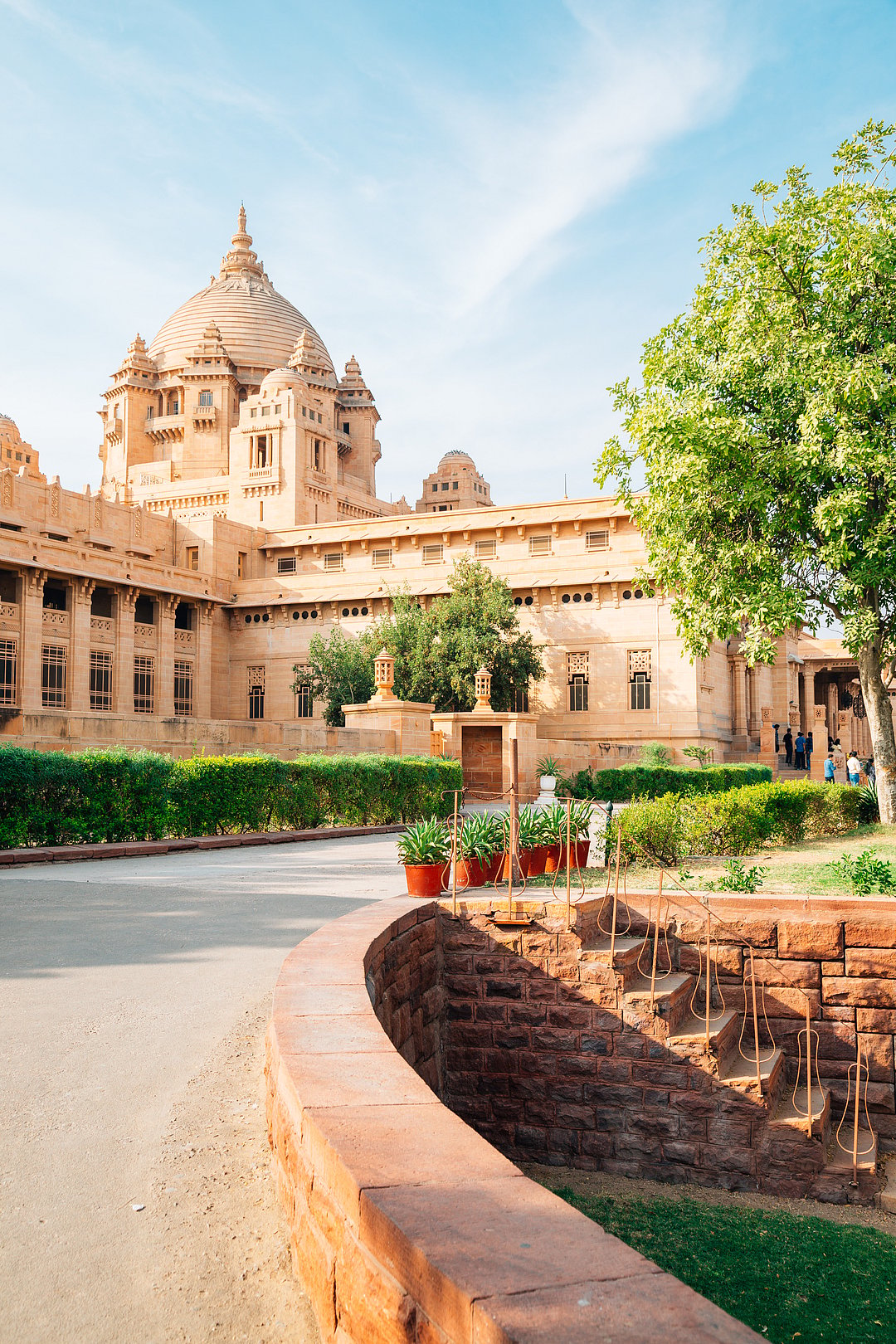 A view of the Umaid Bhawan Palace, Jodhpur