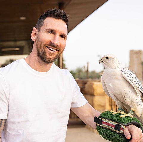 Messi in Diriyah