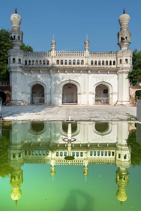 The Paigah Tombs reflect 8 unique architectural styles and are located in the Pisal Banda suburbs of Hyderabad