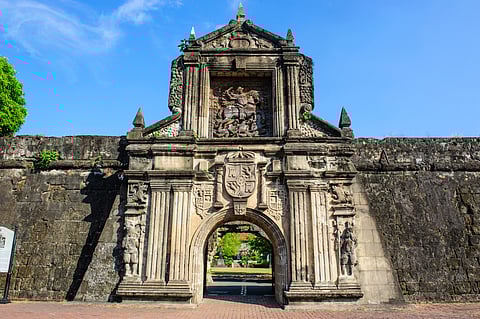 The entrance to Fort Santiago