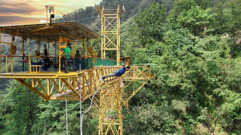 The Jumpin Heights company brought international bungee jumping standards with the highest levels of safety to India