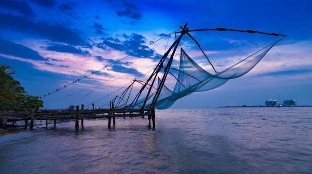 The fishing nets
