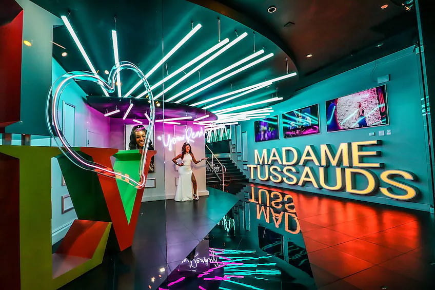 The wax museum at the Strip
