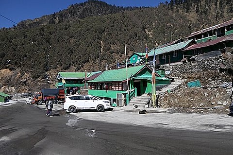 At Nathu La