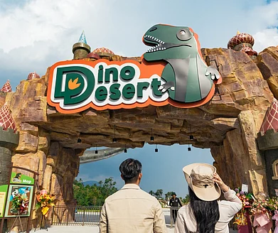 monkeyscanopy/Facebook : Dino Desert is Malaysias biggest dinosaur park
