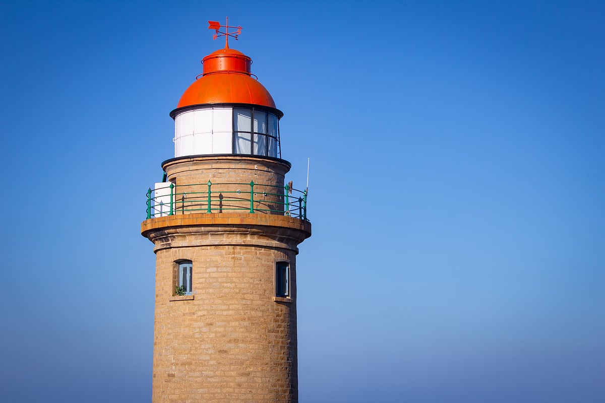 The Mahabalipuram Lighthouse in Tamil Nadu