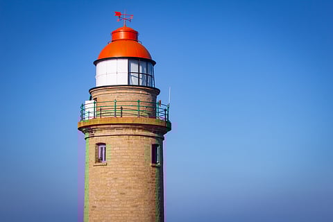 The Mahabalipuram Lighthouse in Tamil Nadu